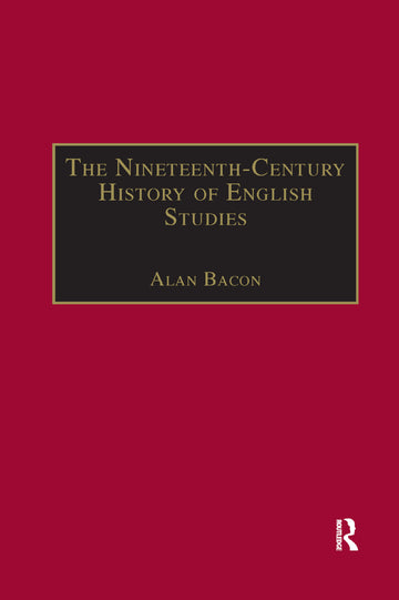 Nineteenth-Century History of English Studies