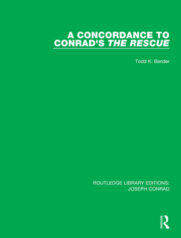 Concordance to Conrad's The Rescue