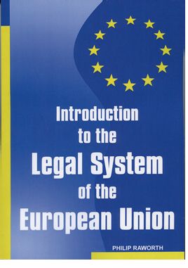 Introduction to the Legal System of the European Union