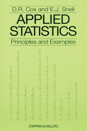 Applied Statistics - Principles and Examples