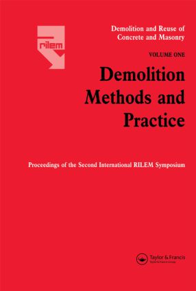 Demolition Methods and Practice V1