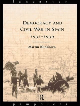 Democracy and Civil War in Spain 1931-1939 - Paperback / softback