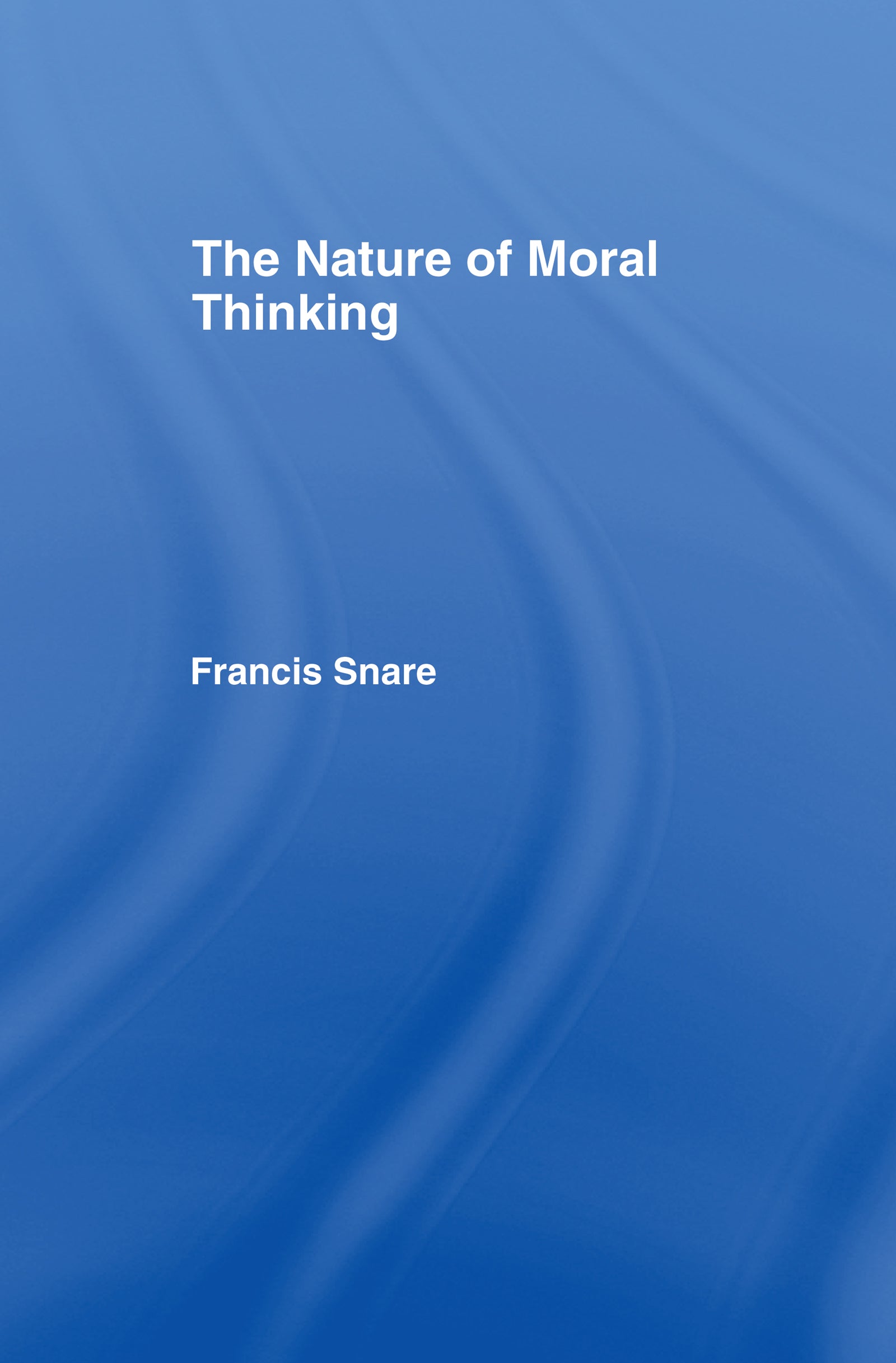 Nature of Moral Thinking