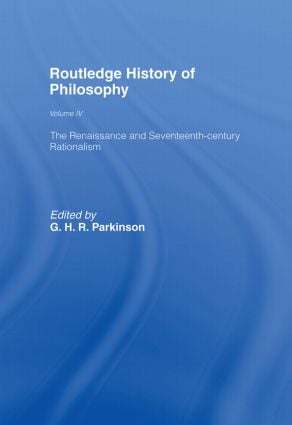 Routledge History of Philosophy Volume IV