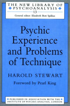 Psychic Experience and Problems of Technique