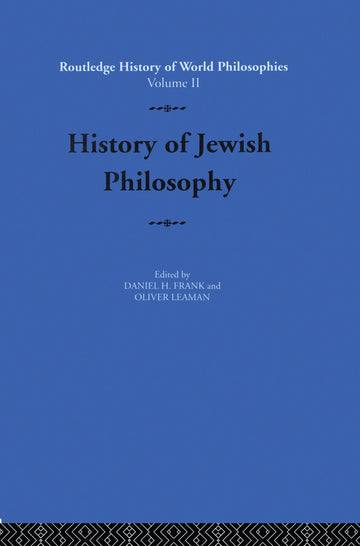 History of Jewish Philosophy