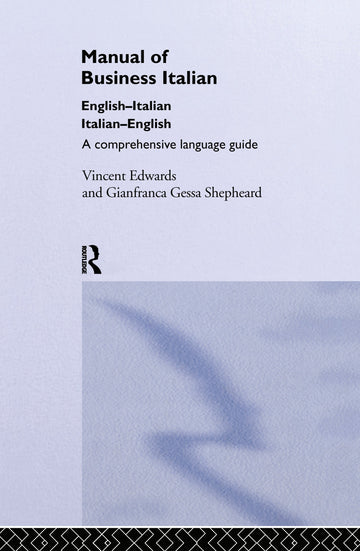 Manual of Business Italian