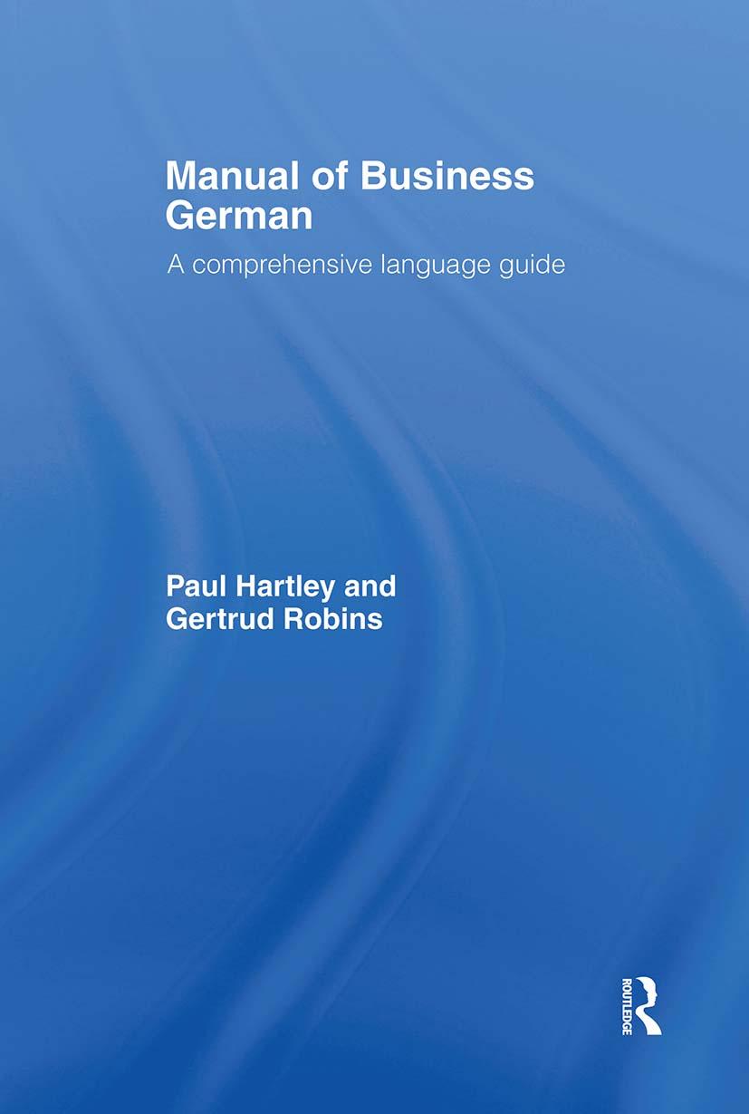 Manual of Business German
