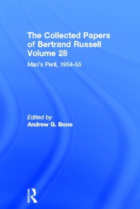 Collected Papers of Bertrand Russell (Volume 28)