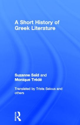 Short History of Greek Literature