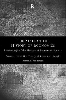 State of the History of Economics