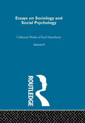Essays Soc & Social Psych  V 6
