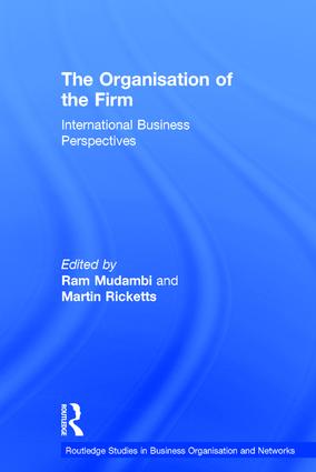Organisation of the Firm