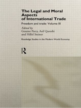 Legal and Moral Aspects of International Trade