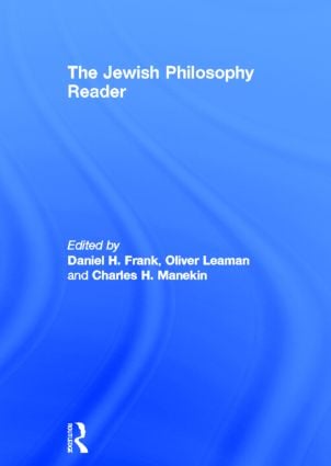 Jewish Philosophy Reader