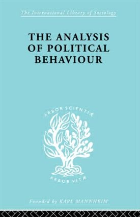 Analysis of Political Behaviour