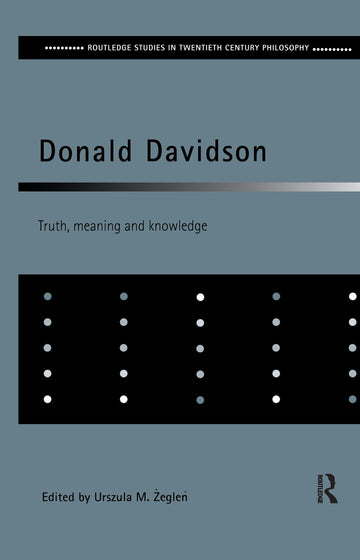 Donald Davidson - Hardback