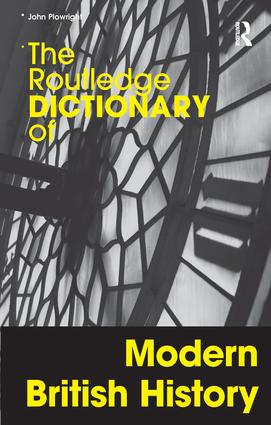 Routledge Dictionary of Modern British History
