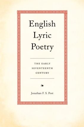 English Lyric Poetry