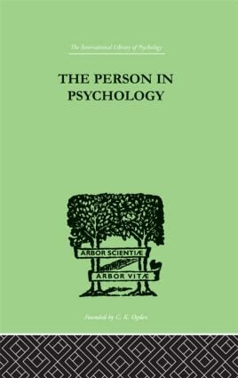 Person In Psychology