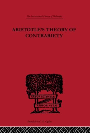 Aristotle's Theory of Contrariety