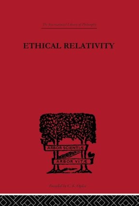 Ethical Relativity