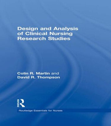 Design and Analysis of Clinical Nursing Research Studies - Paperback / softback