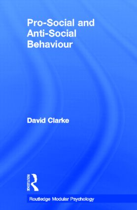 Pro-Social and Anti-Social Behaviour