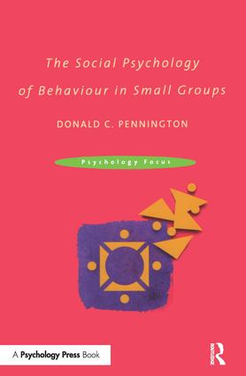 Social Psychology of Behaviour in Small Groups