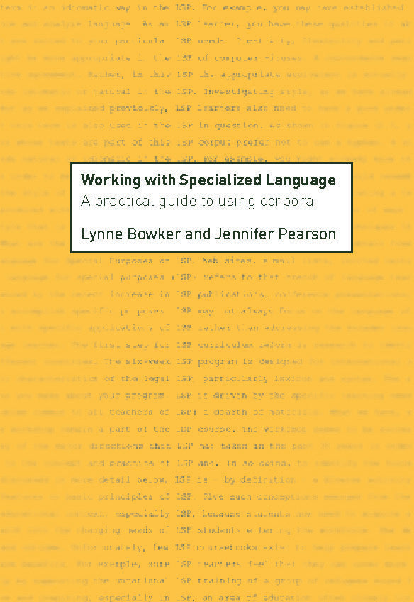 Working with Specialized Language