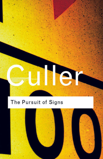 Pursuit of Signs - Paperback / softback