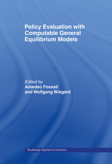 Policy Evaluation with Computable General Equilibrium Models
