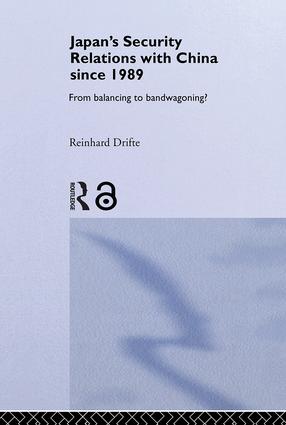 Japan's Security Relations with China since 1989