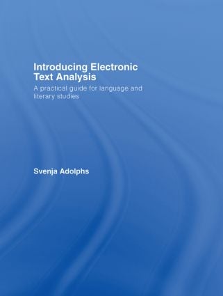 Introducing Electronic Text Analysis