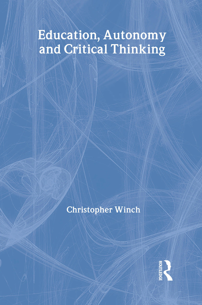 Education, Autonomy and Critical Thinking