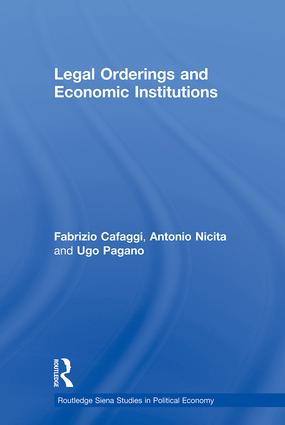 Legal Orderings and Economic Institutions