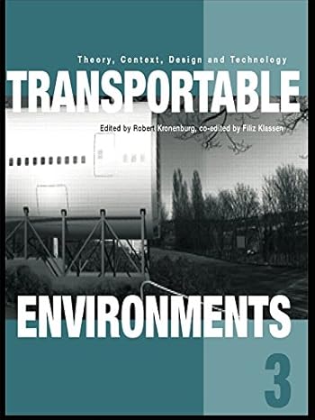 Transportable Environments 3 - Paperback / softback