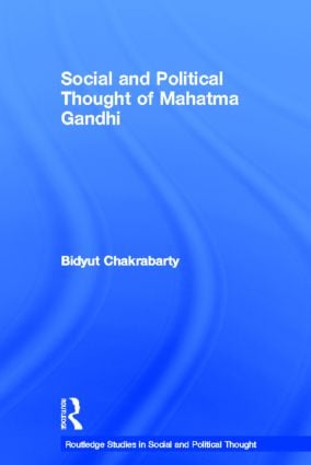Social and Political Thought of Mahatma Gandhi - Hardback