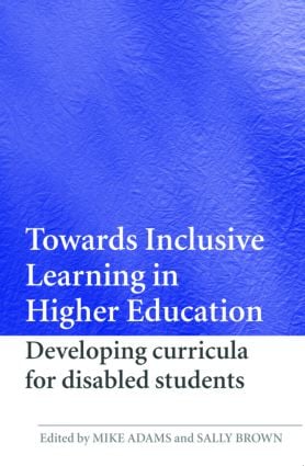 Towards Inclusive Learning in Higher Education