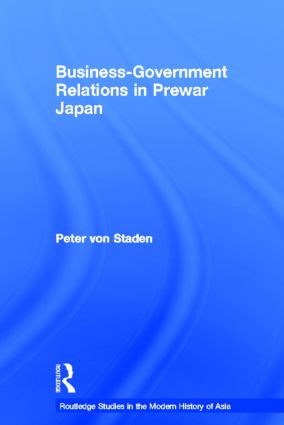 Business-Government Relations in Prewar Japan