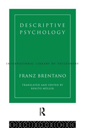 Descriptive Psychology