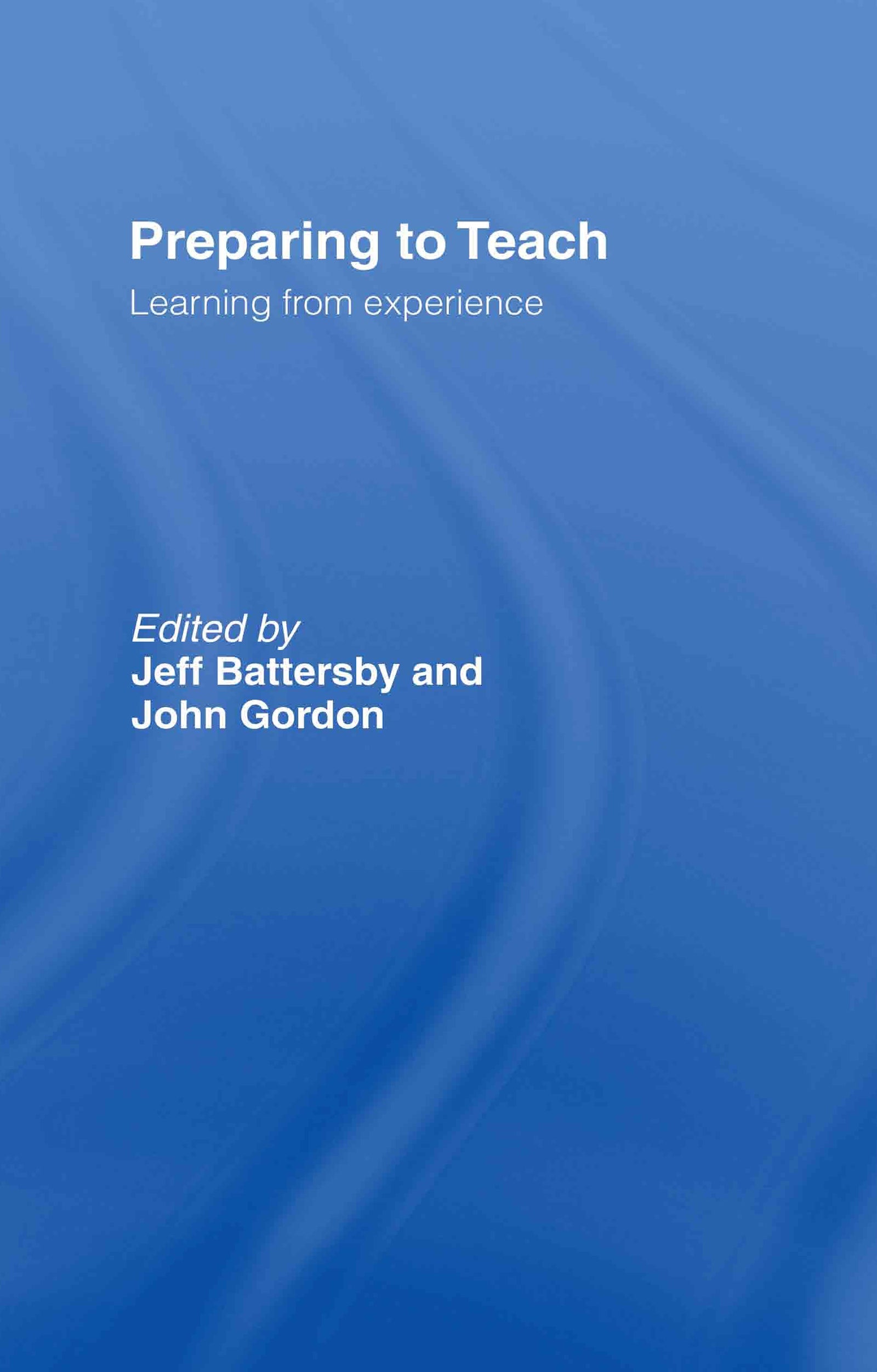 Preparing to Teach