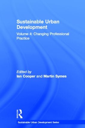 Sustainable Urban Development Volume 4
