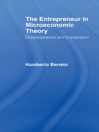 Entrepreneur in Microeconomic Theory
