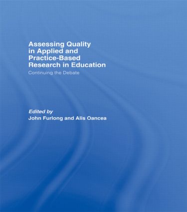 Assessing quality in applied and practice-based research in education.