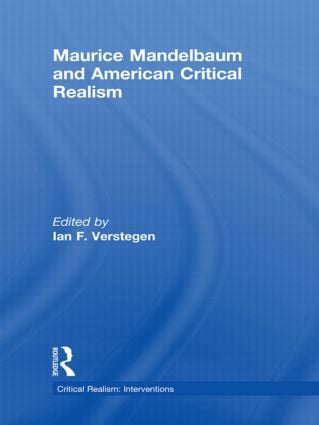 Maurice Mandelbaum and American Critical Realism
