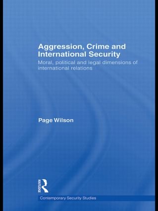 Aggression, Crime and International Security