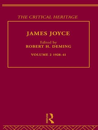 James Joyce.  Volume 2: 1928-41