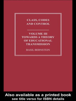 Towards a Theory of Educational Transmissions
