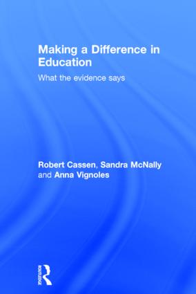 Making a Difference in Education